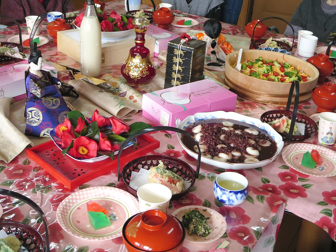 祝いの食卓